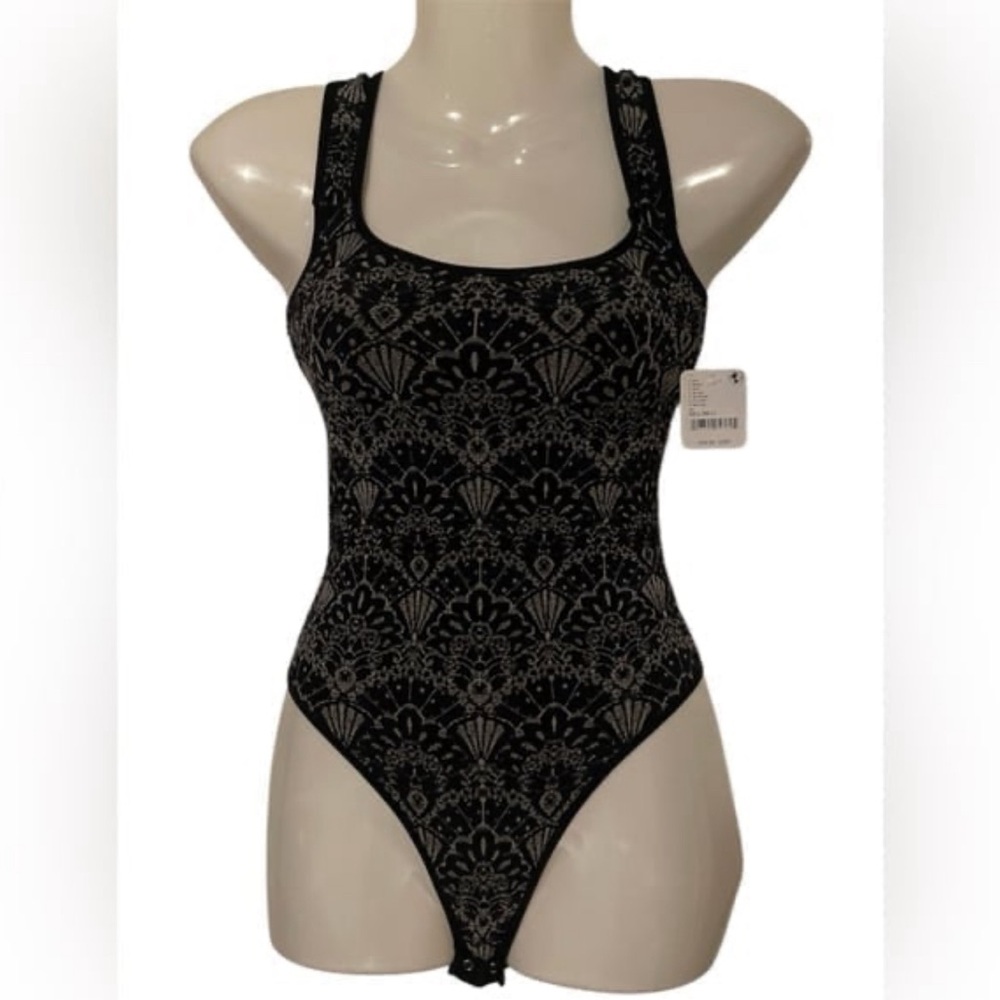 FREE PEOPLE With Love Halter Bodysuit - NWT - Size M / L